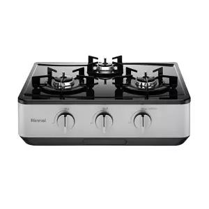 [롯데백화점]린나이 린나이 AA 가스레인지 3구 자동점화_매트그레이 RTR-W3200