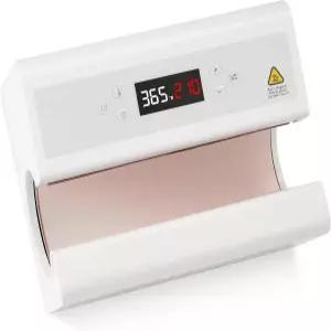 큐어큐어 오토 텀블러 열 프레스 기계 빠르고 고르게 가열 온도 및 시간 조정 자동 차단 머그컵 사용