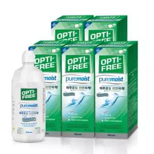 옵티프리 렌즈세척액 퓨어모이스트 300ml 5개
