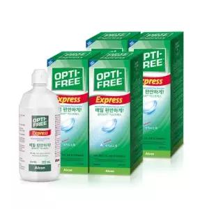 옵티프리 렌즈세척액 익스프레스 355ml 4개
