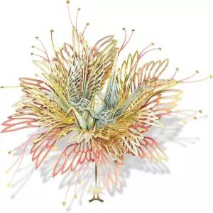 피스쿨 3D 메탈 모델 키트 12개의 컨스텔레이션 시리즈 - 쌍둥이자리 소원 크레인 조립 빌드 DIY