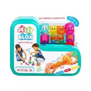 젤리블록스 마이펫&미 동물 캐릭터 말랑말랑 젤리 블록 목욕 물놀이 장난감 만들기 조립 선물