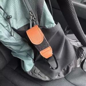 [RIZPICK]가방걸이 유모차 브라운 가죽