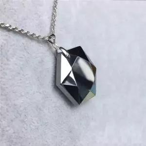 [제이프로젝]테라헤르츠 육각형 포인트 별모양 펜던트 빈티지목걸이 팬던트목걸이 코인목걸이 볼드목걸이