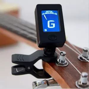 6모드 멀티 기타 튜너 우쿨렐레 진동튜너 튜닝기 바이