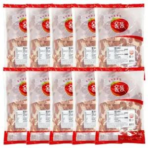 올품 냉장 국내산 닭다리살 (정육2) 1kg x 10개