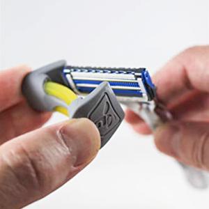 SteelBee Razor Saver 면도기 면도날 보호 실리콘 휴대용 여행용 커버