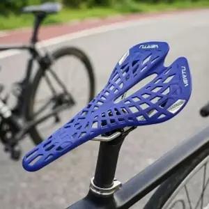 경량레일형자전거안장슬림MTB자전거안장블루