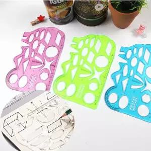 학생 수학 함수 그래프 포물선 각도기 도형자 1P