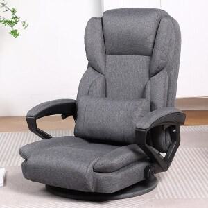 SeekFun 리클라이너 게이밍 가죽 좌식 의자 허리쿠션 1인용 쇼파