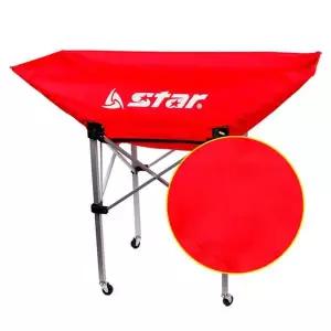 [셀러에이드]스타스포츠 (볼망) 농구 배구 멀티 다용도 V형 볼 카트 레드 (천)