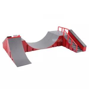 핑거보드 점프대 동호회 손가락보드 회색 경기장