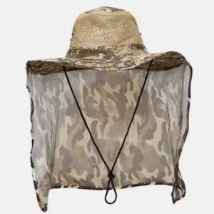 정글 사파리 망사 넥커버 낚시 작업 밀리터리 챙 모자