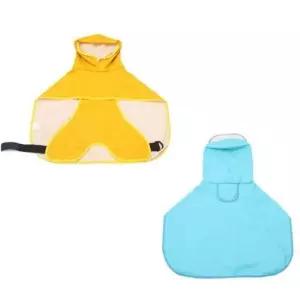 [반려] 7XL 강아지 우비 레인코트 판초 바람막이 산책 비옷