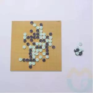 굿마켓 자석 바둑알 바둑판 19cm 학교자석 칠판교구 학원교구 바둑학원