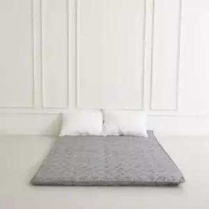 이불세트 더크린 바닥요매트 그레이 싱글1인용(요커버/요솜)