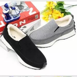 슬립온 베이직 남녀 털슬립온 모직 방한화 겨울신발 털신발