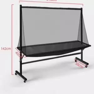 탁구그물망 탁구연습망 이동식 펜스 공받이 네트 간이