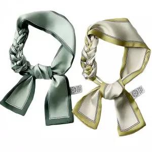 여성 데일리 슬림 목도리 부드러운 롱 머플러 타이 스카프 겨울