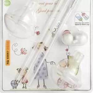 [제이커머스]아이앤비 니플 스트로우 리필세트 2P 니플스트로우 빨대컵니플 젖병니플 수유용품 이유식용품