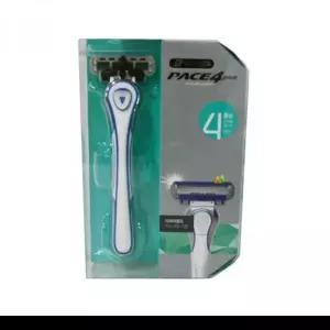 눈썹 정리기 얼굴 제모기 페이스 면도기 4개입