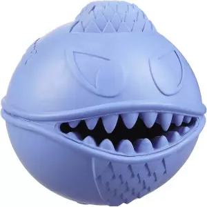 졸리 펫 몬스터 볼 바운싱 개 장난감/ 간식 홀더 2.5인치 파란색