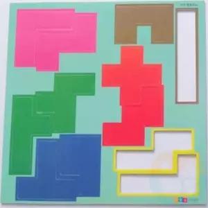 굿마켓 자석 펜토미노 27cm 유아용교구 학습도구 학습교구