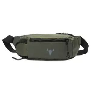 카키(그린)- 야외 활동 힙색 보조백 크로스 힙쌕 웨이스트 메신져 캐주얼슬링 여행용 남자쌕 소품