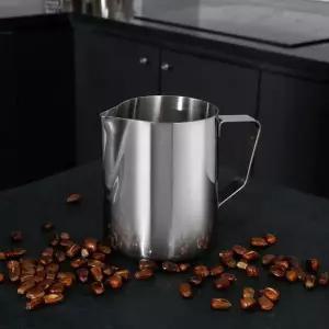 커피용품 밀크피처 600ml 스텐 홈카페 스팀피처