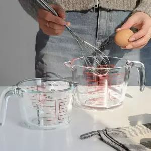 계량컵 500ml 1000ml 베이킹 비커 눈금컵