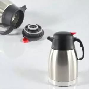 보온주전자 스테인리스 이중 진공 원터치 버튼