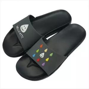 EVA 물방울 슬리퍼 여성 블랙