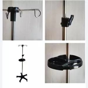 병원 손잡이 5발 바퀴 링거걸이 수액 폴대 양호실 보걸실 가정용 병동