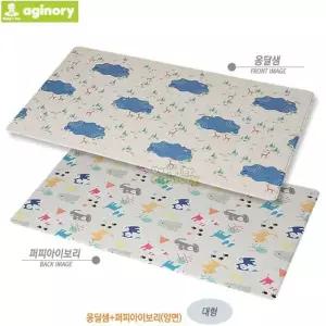 [퍼니메이커]놀이방 매트 옹달샘 퍼피 아이보리 양면 대형