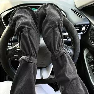 햇빛차단 손등커버 팔토시 2세트 블랙 여성팔토시 등산 운전용 손등쿨토시