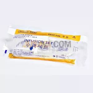 병원 의료용 링겔 연결줄 수액 줄 세트x50p 무침 연결관 노인병원