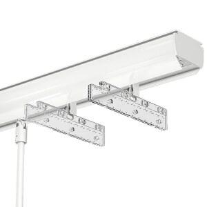 패브릭 및 쉬어 버티컬 블라인드용 투명 수직 블라인드 클립 10개, 쉬어 버티컬 블라인드 교체용 투명 슬랫 홀더 10개