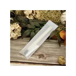 SM ECO/밀짚소재/비닐/밀짚 칫솔+치약 세트 (500개/ 1BOX)