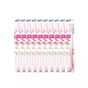 라이온코리아 시스테마 약한잇몸용 칫솔 (10개 색상랜덤)