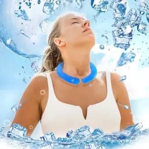 2세대 여름 아이스 넥쿨러 쿨스카프 쿨 쿨링 콜드링 핑크