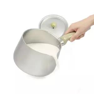 미니냄비 가정 업소용 소스팬 알루미늄 밀크팬 플라스틱 손잡이 12.4cm