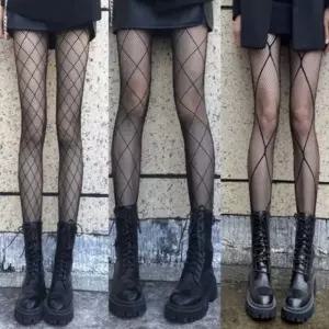 시스루 망사 팬티 스타킹 여성용