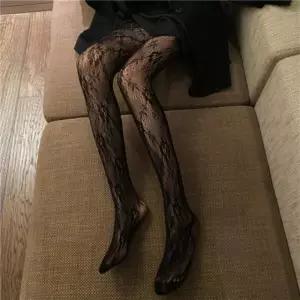 레이스 망사 스타킹 2color