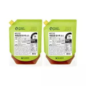 [T] 베지가든 탕수육소스 1kg (식물성) 2개