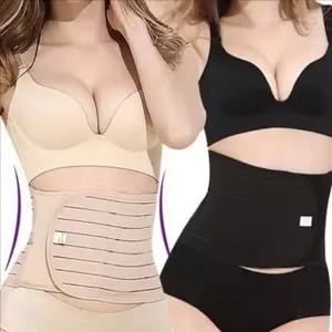 압박 여자 복대 허리 여성 복대 복부 뱃살 보정 밴드