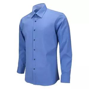 블루 카라 슬림 숙 RF1073 솔리드남방 숙 레드 남성 슬림 남방 네이비