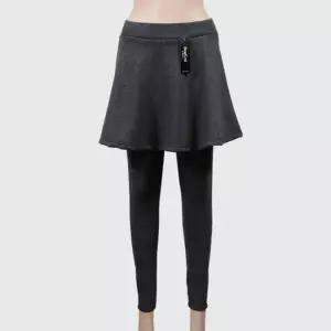 [마이모노샵][마이모노샵] 신축성 좋은 플레어스커트 융기모 치마레깅스 치렝스 룩북 (17255425)