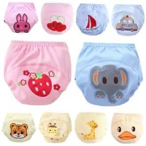 기저귀팬티 앙증맞은 순면 배변훈련팬티 203786 4종세트