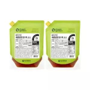 [T] 베지가든 탕수육소스 1kg (식물성) 2개