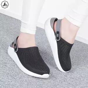 [애슬릿] 여성 아쿠아 샌들 발편한 EVA 펀칭 키높이 3cm